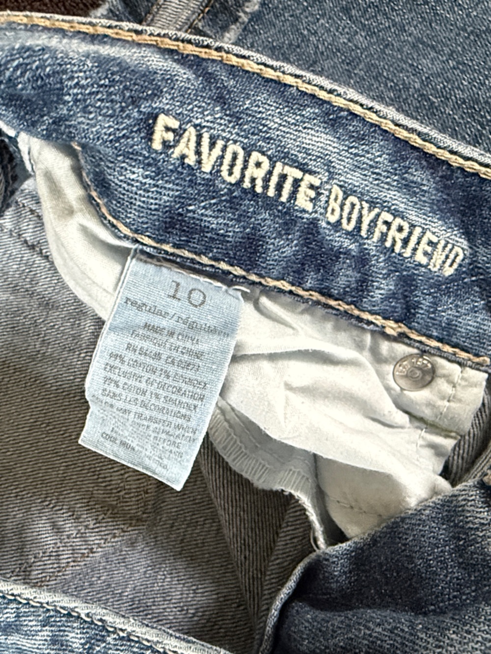 American Eagle Outfitters Favorite Boyfriend Jeans - Picture 3 of 5